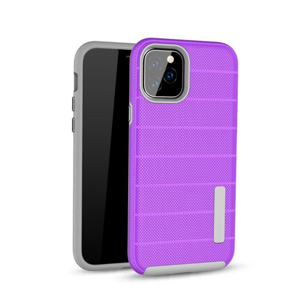 Hybrid case for iPhone 11 models - Purple
